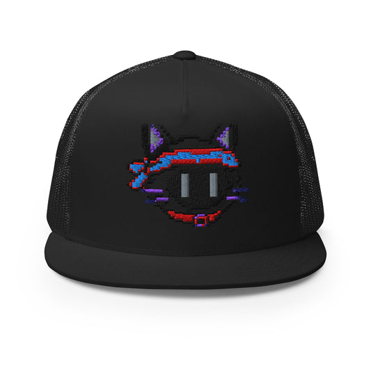 CannaCat Ninja Trucker Hat