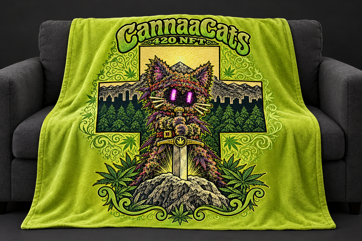 CannaCats 420 NFT Blanket